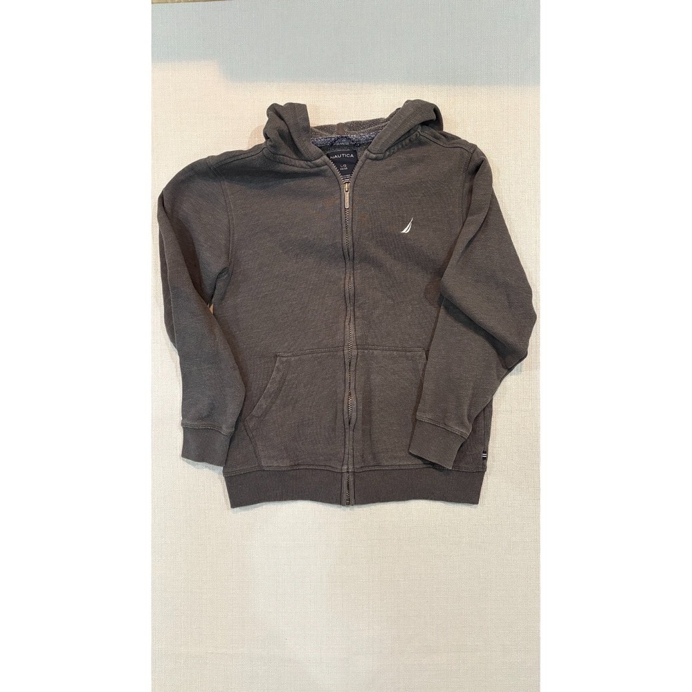 Nautica Boys Zip Hoodier Large 14-16